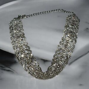 Diamond Silver choker